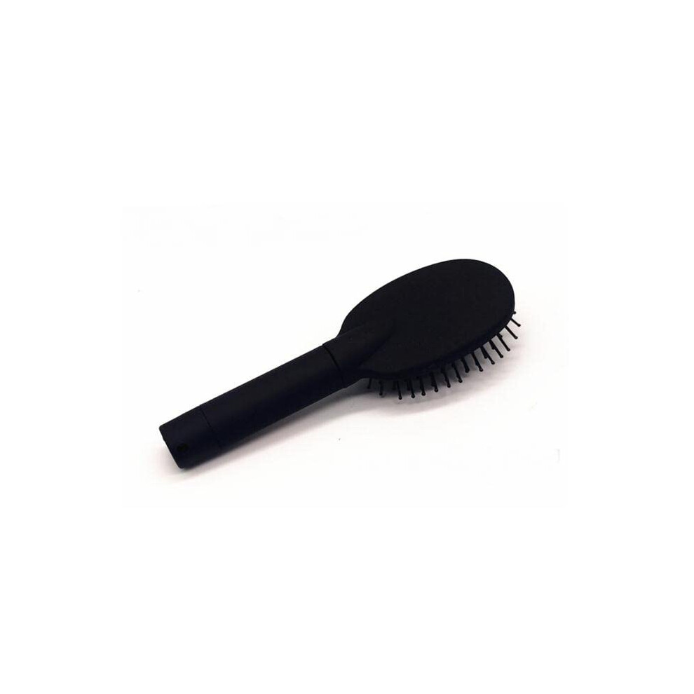 Black Hidden Hair Brush Safe With Hidden Storage Compartment For Cash And Keys, Secret Diversion Brush