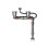 Heavy Duty Steel Double Sink Drainages Pipe Set Kitchen-Elbow 1