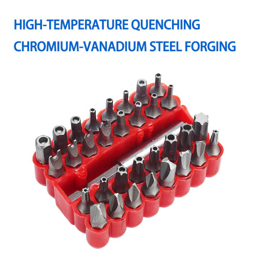 High Quality 33Pcs Screwdriver Bit With Storage-solid. bits 2