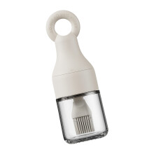 Food Grade Silicone Oil Brush and Bottle Set Silicone Oil-White