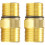 2lots Brass Outlet Adapters with Leakproof Threaded Water Outlet 1