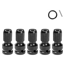 Quick Releases 1/2Inch Square Drive to 1/4Inch Hex Socket-1