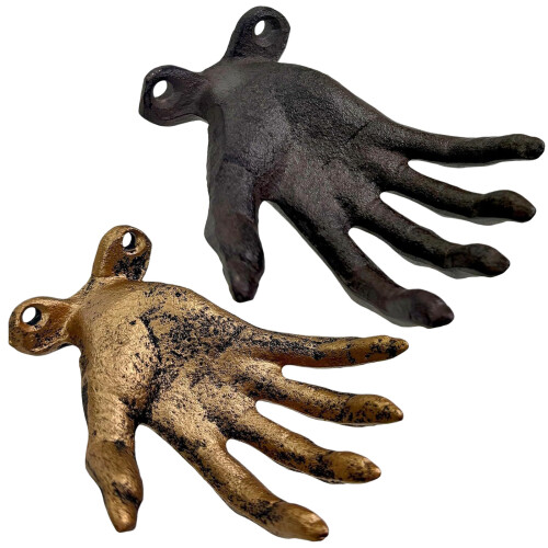 Halloween Decorations Indoor Gothic Decors Wall-1pcs gold 1