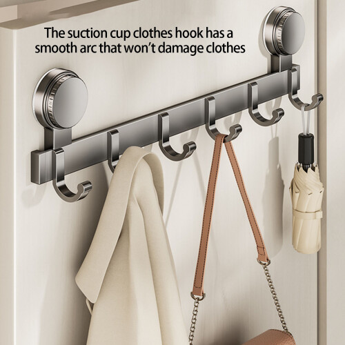 Strong Suction Cup Hook Cup Bathroom Kitchen Vacuum-3 Hooks 2