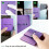 Edge Cutting Small Guide Plate Measurement Cutting-PurpleB 6