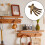 Halloween Decorations Indoor Gothic Decors Wall-1pcs gold 5