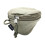 Practical Canvas Coffee Filter Holder Organizer with Zipper for 1