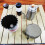 Practical Canvas Coffee Filter Holder Organizer with Zipper for 2