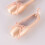 Delicate Handcrafted Mini Ballet Dance Shoe Keychain Elegant 4