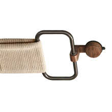 Portable Wood Towel Hanger With Suction Cups Ideal For-Black