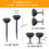 Modern Solar Powered Light Landscape Lighting For Driveway-2 4