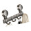 Durability Rustproof Suction Hook For Door Wall Bathroom-4Hooks 1