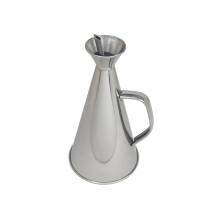 Elegant Nonrust Steel Cooking Oil Bottle Ergonomic Handle-750ml
