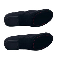 Soft Leather Ballet Slippers For Yoga And Dance With-Black 36