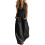 Pocketed Romper Sleeveless V Neck Button Front Jumpsuit-Black L 1