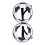 Sportthema Voetbal Plastic Elastiek Haaraccessoires-Stijl1 1