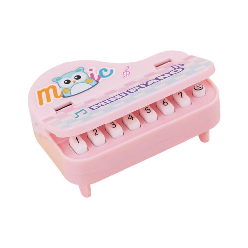 Neuartiger elektronischer Klavier-Schlüsselanhänger,-Rosa