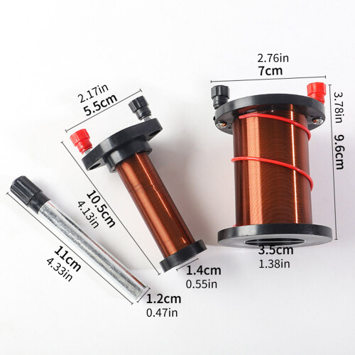 Studentenexperiment Elektromagnetischer Spulensatz zur 2