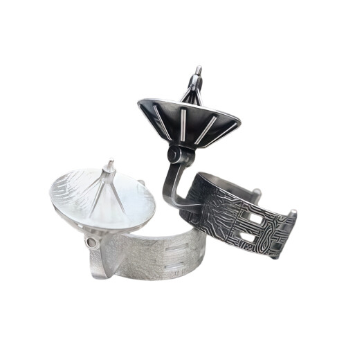 Tragbare Kupfer-Design-Ringe, verstellbar für alle-2 1