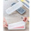 Set mit 4 kleinen runden Eiskugelformern mit 27 Mulden und 6