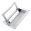 Flush Mount Pull Handle Zinc Alloy Tool Box Latch Handle Black Low Profile Foldable Design 1