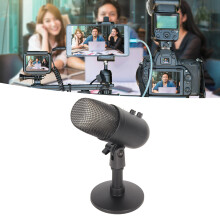 USB-C Condenser Mic 360 Rotatable with RGB DSP