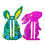 Holographical Rabbit Silicone Mold For Crafting Unique Pendants 4