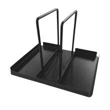 Elegant Square Tissue Holder Napkins Holder with Salt and Pepper