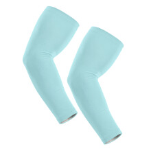 Large Sun Protections Arm Sleeves For Football-Sky Blue