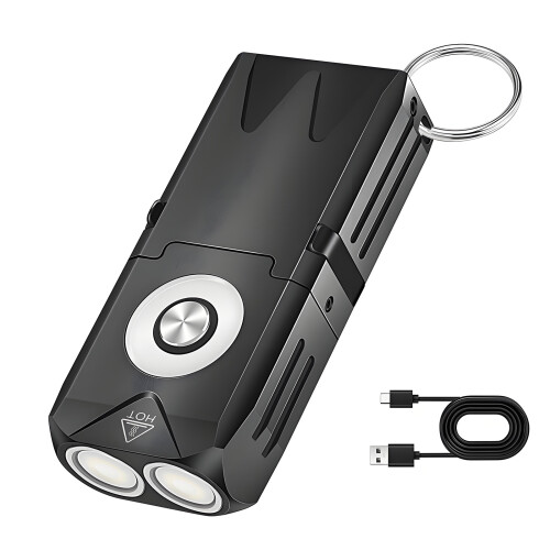 Practical LED Flashlight Compact Waterproof Multiple Settings