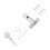 Heavy Duty Door Lock with Ergonomic Handle, Fire Door Compatible Bolt for Enhanced Security 1