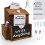 Wall Mounted Suggestion Box Wooden Construction 4.4 Inch Entry 4