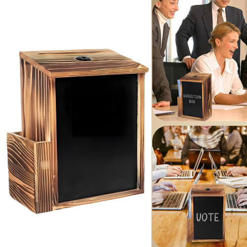 Solid Timber Prayer Contribution Case With Metal Securing System 1