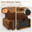 Wall Mounted Suggestion Box Wooden Construction 4.4 Inch Entry 6