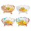Elegant Glass Container For Chocolates And Small-Five colors 2