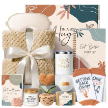 Stylish Ladies Relaxation Present Contains Soothing Items-khaki