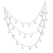 Multiple Layer Imitation Pearls Shoulder Necklace For-Section 3