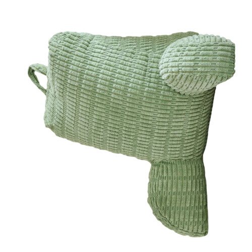 Reading Pillow With Arms And Pockets For Large Back-Green