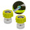 2Pcs 3/4inch Female Hose Quick Connector Pipe Coupler Stop Water 3