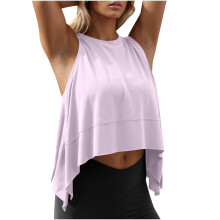 People Inspired Clothes Women's Workout Back-lightpurple XL