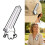 Playful Kitten Carrying Huge Blade Statement Pin Alternative 2