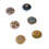 Living And Home 6Pcs Bohemian Style Ceramic Furniture Knobs Cabinet Drawer Knobs 3