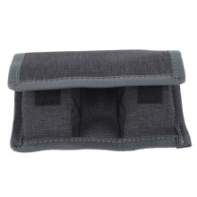Gray Nylon Battery Case LP E6 E8 E12 E10 2 Slots
