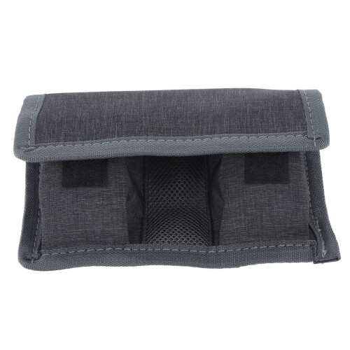 Gray Nylon Battery Case LP E6 E8 E12 E10 2 Slots