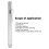 LED Pen Light Clip 2xAAA Pocket Size Silver 2