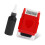 Privacy Protective Roller Stamper with Dustproof Lid-Red 1