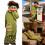 Big Mouths Monsters Overall-Pyjama, weiches-Grün L 4