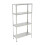 Galvanised Metal Storage Rack with 4 Adjustable Shelves 1