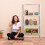 Galvanised Metal Storage Rack with 4 Adjustable Shelves 3