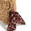 Leopard Print Bag Charm for Women Polyester Fabric-Green 5